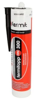 Hittebestendige silicone kit zwart