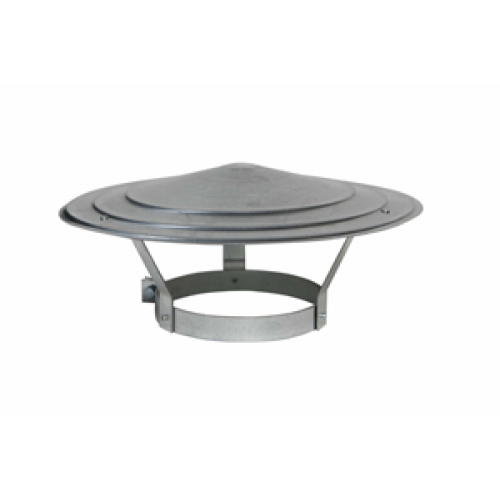 Gegalvaniseerde Regenkap 148 - 154 mm