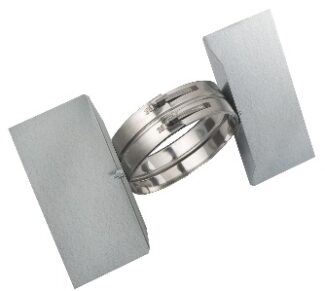 Dakondersteuning Ø125 mm – Isoduct dubbelwandig rookkanaal