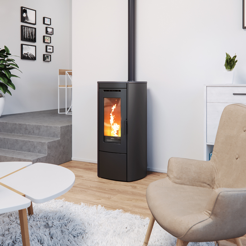 Nordic Fire Ilvar 7 zwart - Afbeelding 2