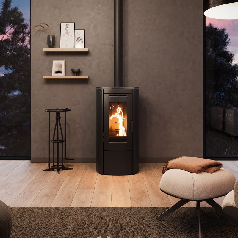 Nordic Fire Ilvar 7 zwart - Afbeelding 3