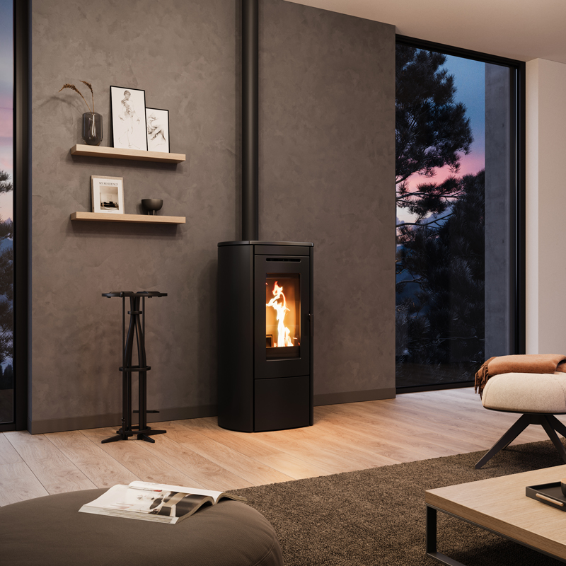 Nordic Fire Ilvar 7 zwart - Afbeelding 5