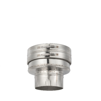 Aansluitstuk Ø150 mm – Isoduct dubbelwandig rookkanaal