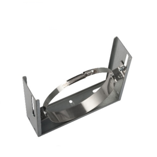 Muurbeugel verstelbaar Ø150 mm – Isoduct dubbelwandig rookkanaal