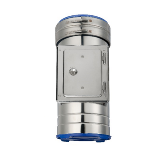 Reinigingsstuk 500 mm Ø250 mm – Isoduct dubbelwandig rookkanaal