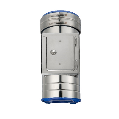 Reinigingsstuk 500 mm Ø250 mm – Isoduct dubbelwandig rookkanaal