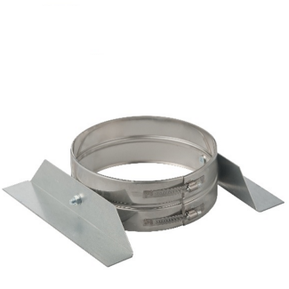 Verdiepingsondersteuning Ø150 mm – Isoduct dubbelwandig rookkanaal