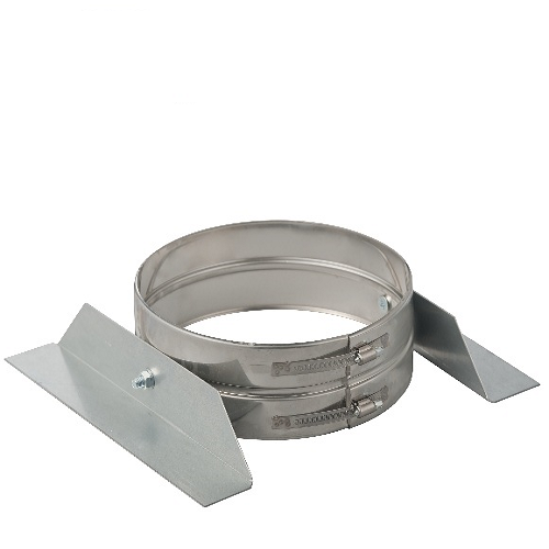 Verdiepingsondersteuning Ø200 mm – Isoduct dubbelwandig rookkanaal