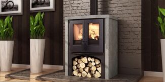 Nordic Fire CV Lodge speksteen