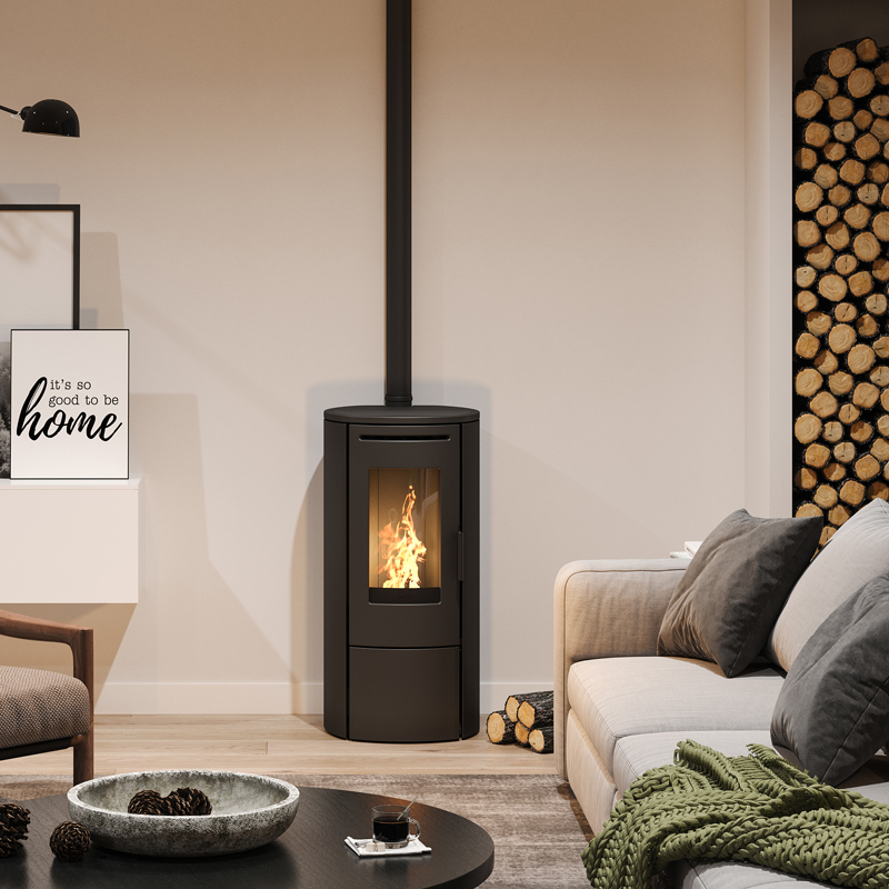 Nordic Fire Store zwart - Afbeelding 3