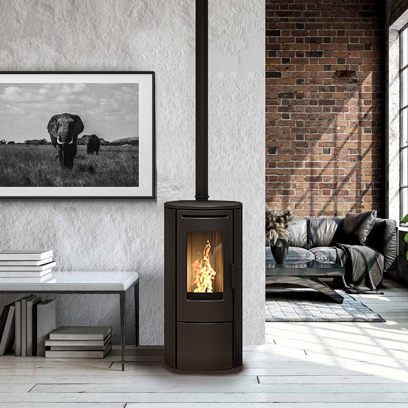 Nordic Fire Store zwart - Afbeelding 2