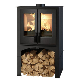 Houtkachel Lodge met houtvak 32 cm