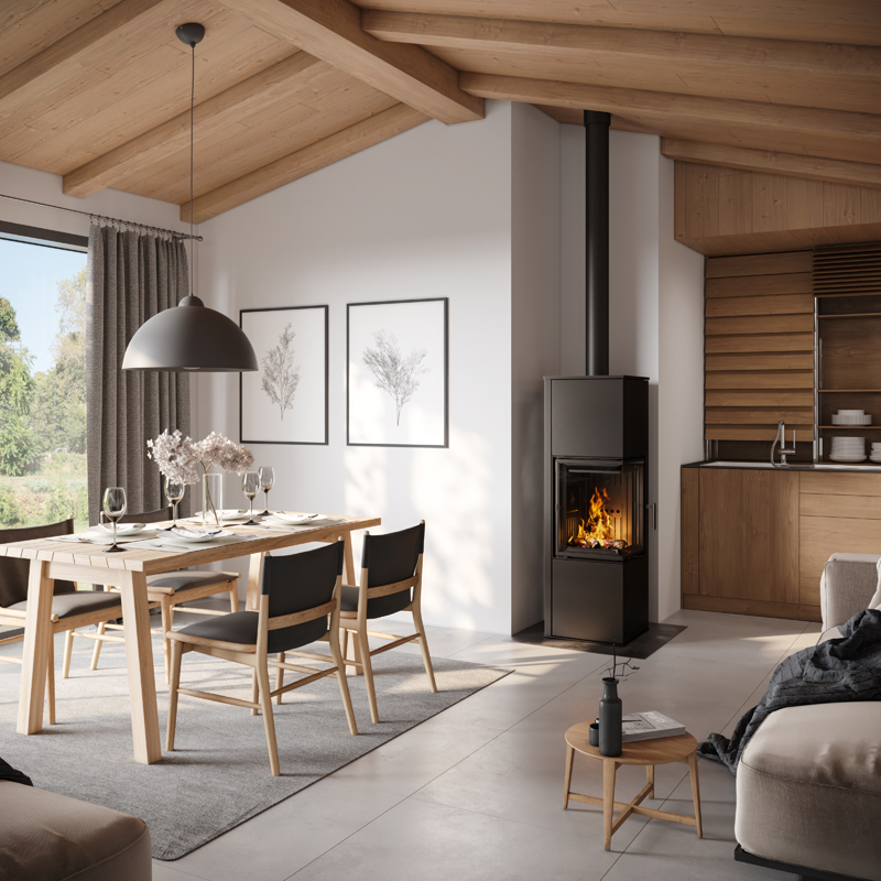 Houtkachel Torsted - Afbeelding 3