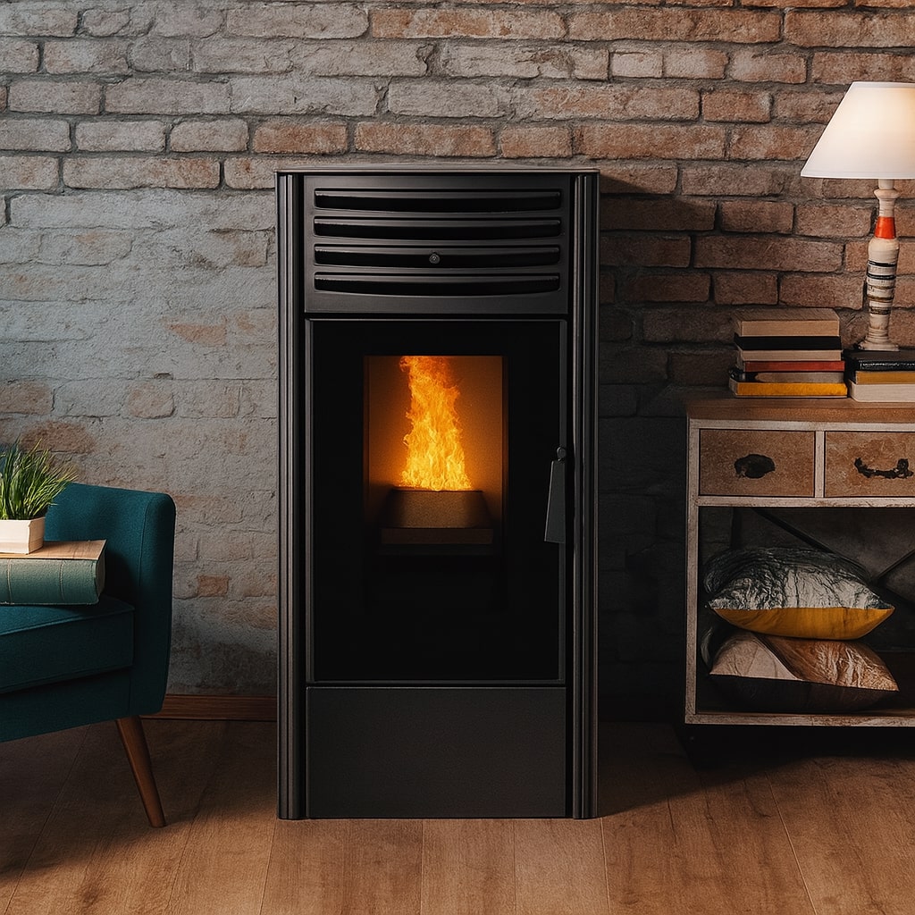 Nordic Fire montraux 8kW zwart - Afbeelding 2