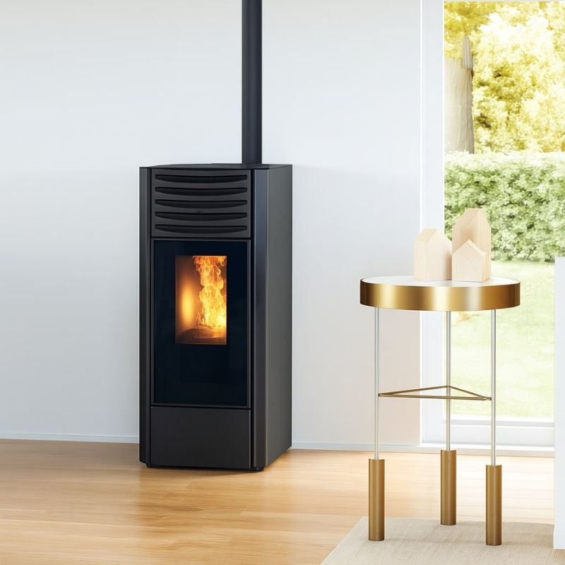 Nordic Fire montraux 8kW zwart - Afbeelding 7