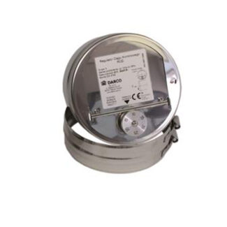 Trekregelaar Ø150 mm – Enkelwandig RVS