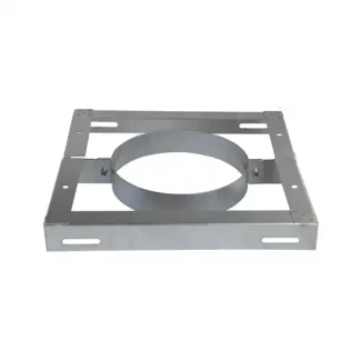 Omkokeringsbeugel Ø125 mm – Dubbelwandig rookkanaal