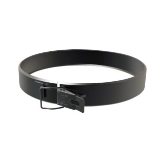 Klemband Ø150 mm – Dubbelwandig rookkanaal zwart
