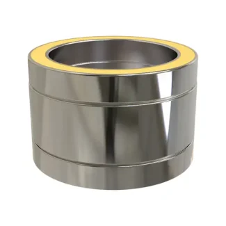 Pijp 10 cm Ø100 mm – Dubbelwandig rookkanaal