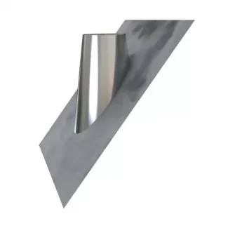 Dakplaat lood 45-60° Ø100 mm – Dubbelwandig rookkanaal