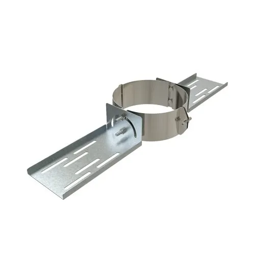 Verstevigde daksteun Ø80 mm – Dubbelwandig rookkanaal