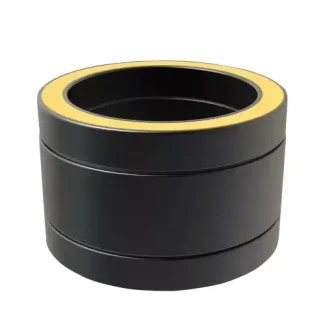Pijp 10 cm Ø100 mm – Dubbelwandig rookkanaal zwart