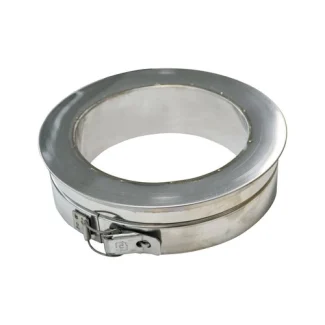 Topsectie Ø150 mm – Dubbelwandig rookkanaal