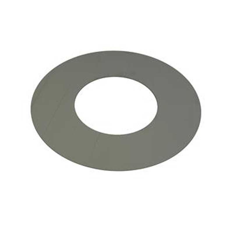 Rozet Ø125 mm – Enkelwandig RVS