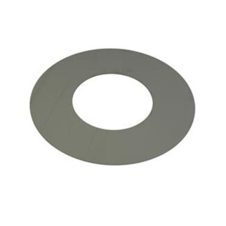 Rozet Ø200 mm – Enkelwandig RVS