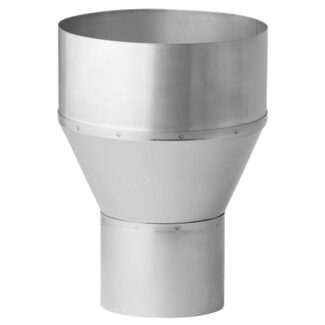 Verloop RVS Ø99 naar Ø131