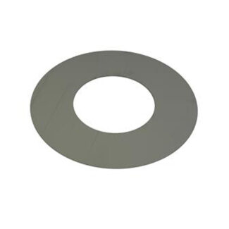 Rozet Ø150 mm – Enkelwandig RVS