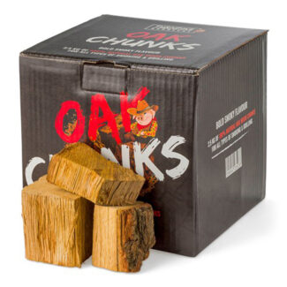 Turnpike BBQ Oak Chunks 2,5kg (8 liter)