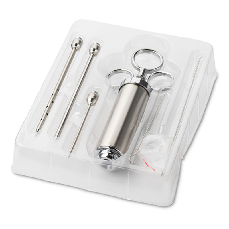 Turnpike BBQ Stainless Steel Marinade Injector Kit