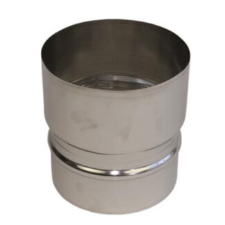 Aansluitstuk Flex Ø150 mm – Enkelwandig RVS