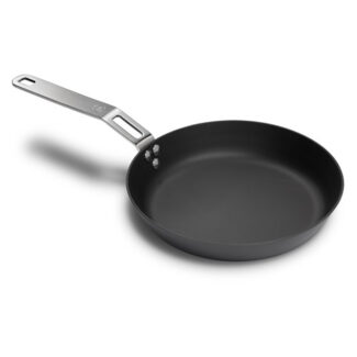 BARE Cookware 24cm Carbon Steel Pan + RVS deksel