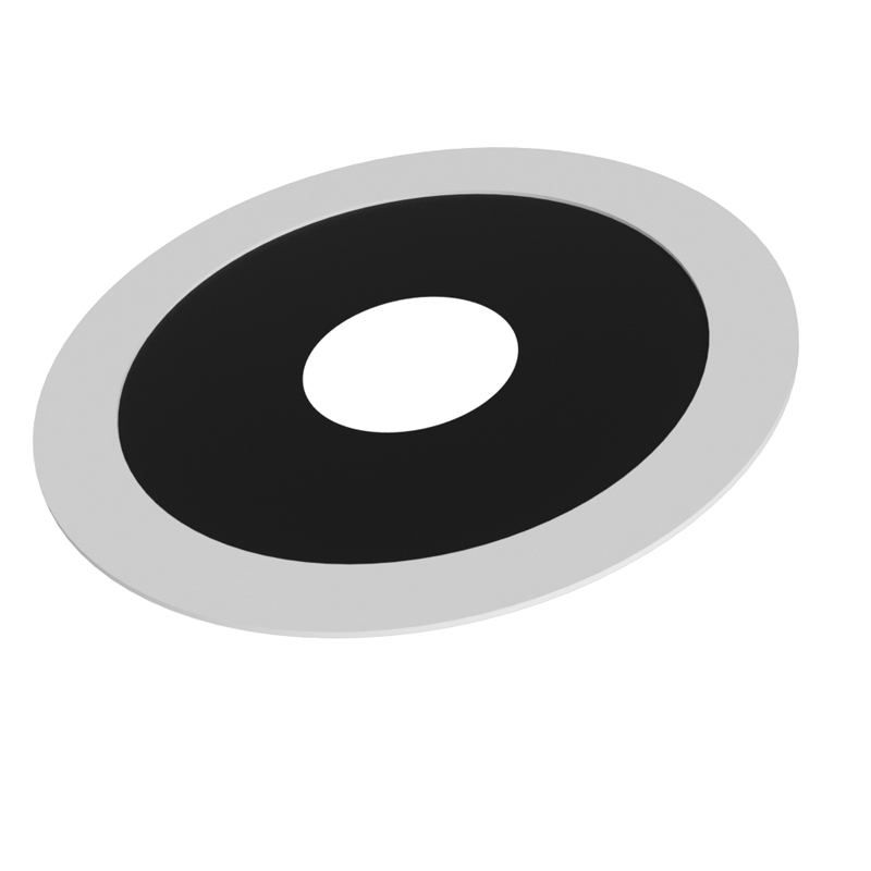 Binnenafwerking dakdoorvoer Ø125 mm – Isoduct dubbelwandig rookkanaal - Afbeelding 2