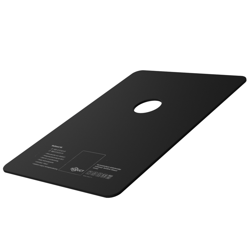 Dakdoorvoer EPDM rubber set Ø125 mm – Isoduct dubbelwandig rookkanaal - Afbeelding 2