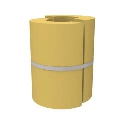 Muurisolatie 40 cm Ø150 mm – Dubbelwandig rookkanaal