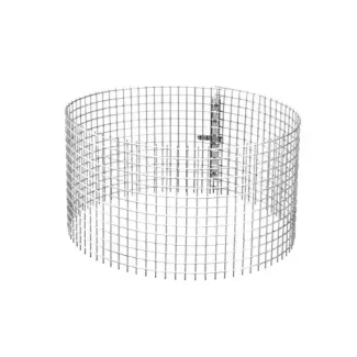 Gaas t.b.v. Trekkap Ø130 mm – Dubbelwandig rookkanaal