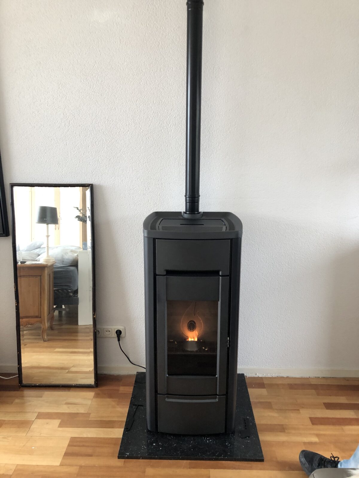 Artel Topnext pelletkachel geplaatst in Amstelveen