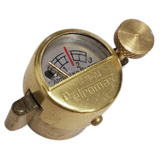 Petromax Manometer Messing