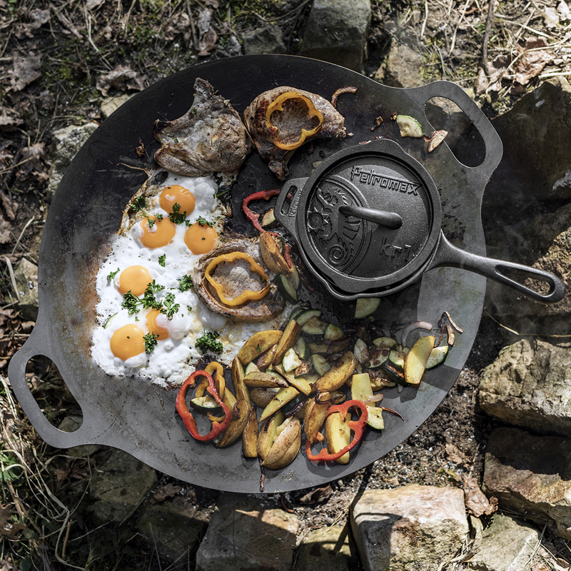 Petromax Smeedijzeren Grilplaat 48cm - Afbeelding 3