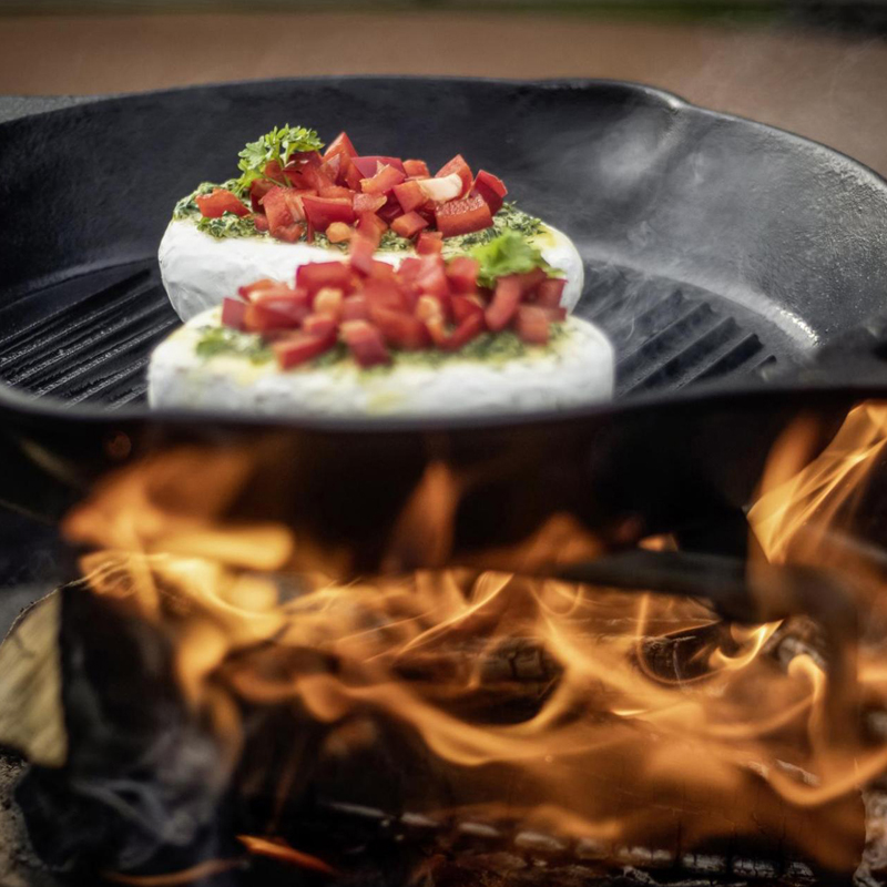 Petromax Gietijzeren Grill Skillet 2 handvatten 30cm - Afbeelding 6