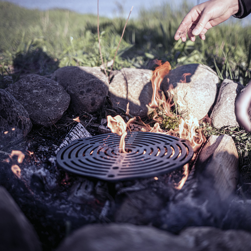 Petromax Gietijzeren onderzetter met pootjes 30cm - Afbeelding 3