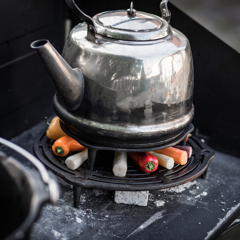 Petromax Gietijzeren onderzetter met pootjes 23cm - Afbeelding 4