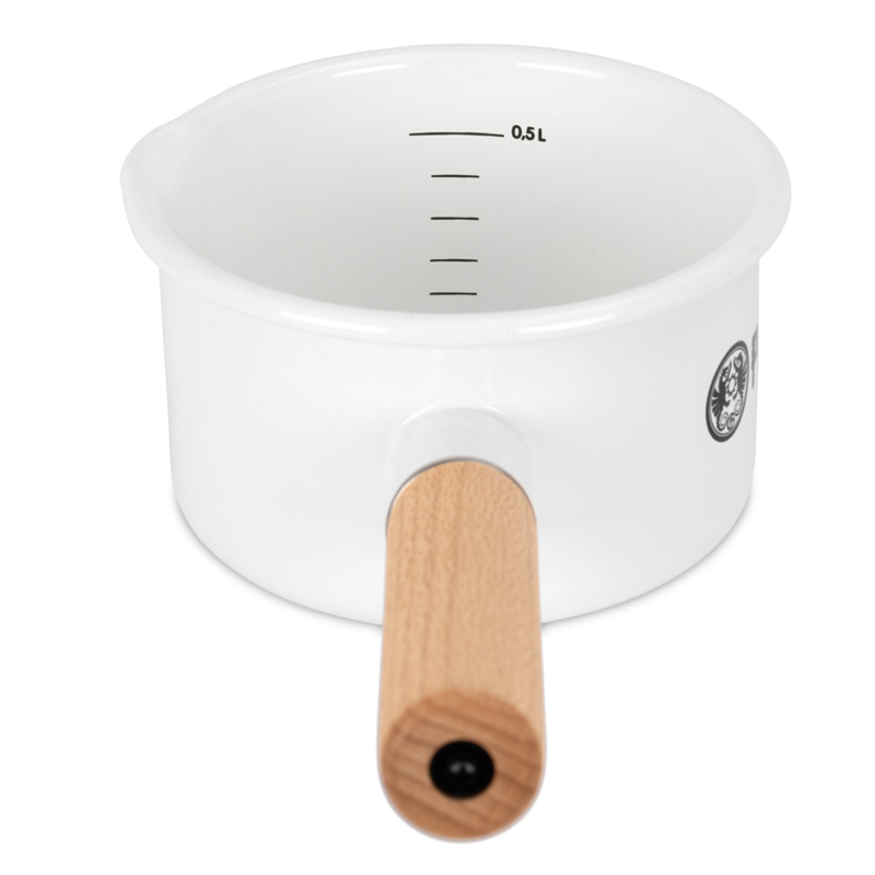 Petromax Emaille Pan Wit 0.5 liter - Afbeelding 3