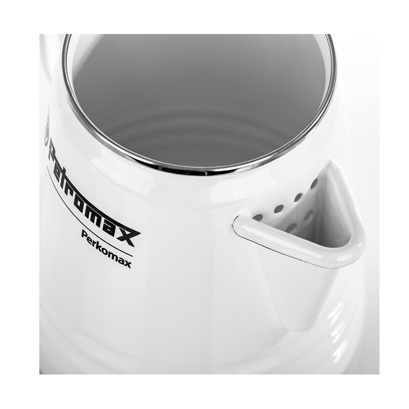 Petromax Emaille Perculator Perkomax Wit 1,3L - Afbeelding 2
