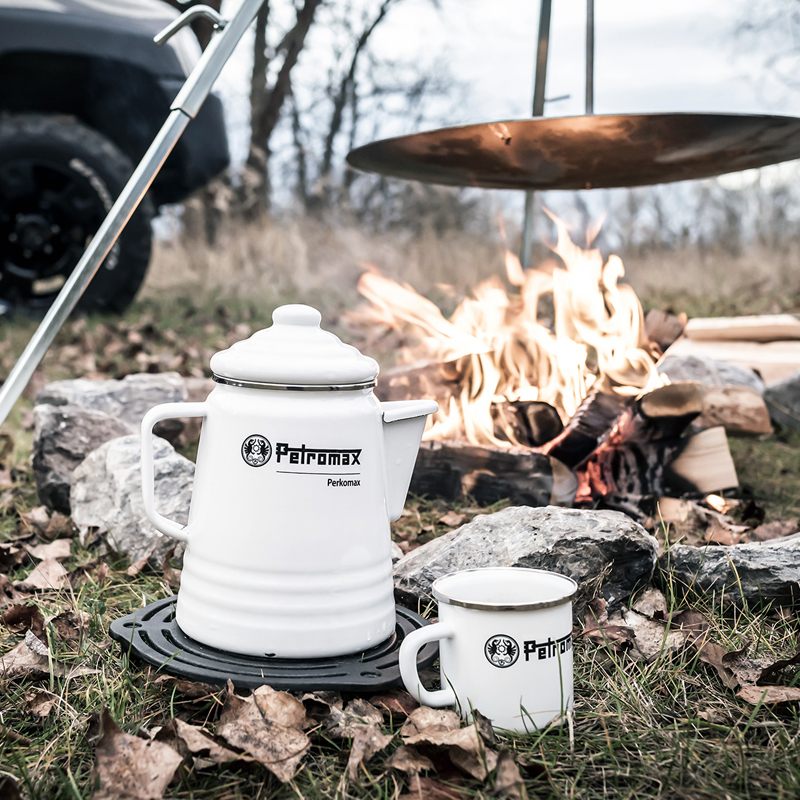 Petromax Emaille Perculator Perkomax Wit 1,3L - Afbeelding 4