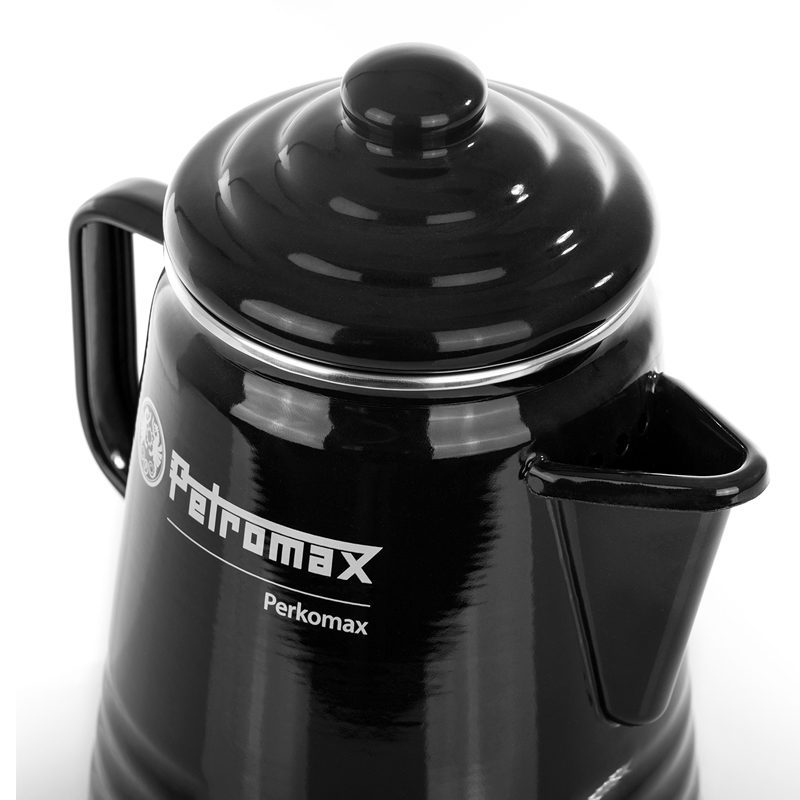 Petromax Emaille Perculator Perkomax Zwart 1,3L - Afbeelding 2