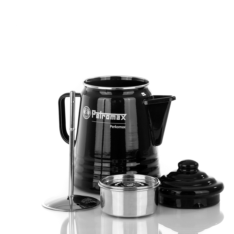 Petromax Emaille Perculator Perkomax Zwart 1,3L - Afbeelding 3